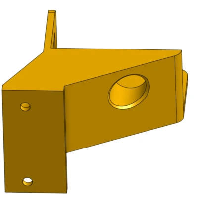 Mount BTT SFS v2 cho Anycubic i3 Mega