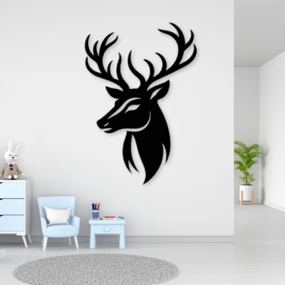 Tượng Nai Treo Tường ||