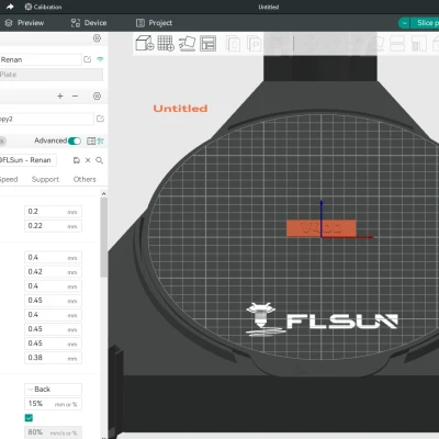 Cập Nhật - Profile OrcaSlicer cho FLSUN V400