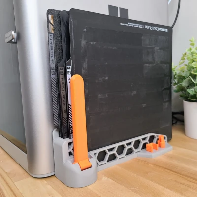 Giá Đỡ Tấm Thép & Dụng Cụ Lục Giác Cho Bambu Lab X1C / X1 / P1P