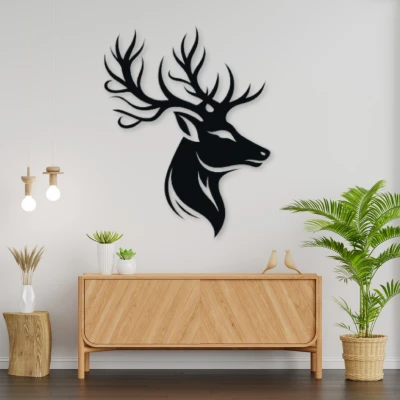 Tranh Trang Trí Tường Hình Hươu Sao