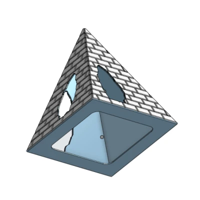 Kim Tự Tháp Trang Trí Hồ Cá