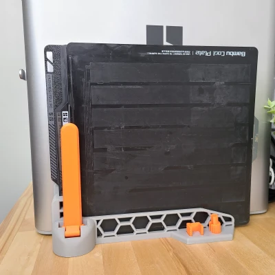 Giá Đỡ Tấm Thép & Dụng Cụ Lục Giác Cho Bambu Lab X1C / X1 / P1P