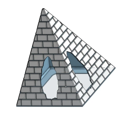 Kim Tự Tháp Trang Trí Hồ Cá