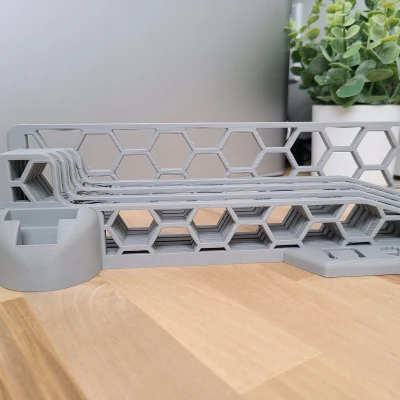 Giá Đỡ Tấm Thép & Dụng Cụ Lục Giác Cho Bambu Lab X1C / X1 / P1P