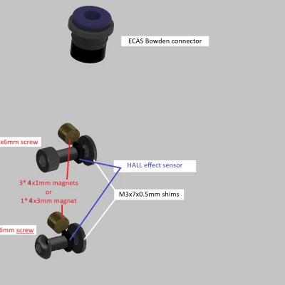 Cảm biến dây tóc HALL Stealthburner Clockwork 2