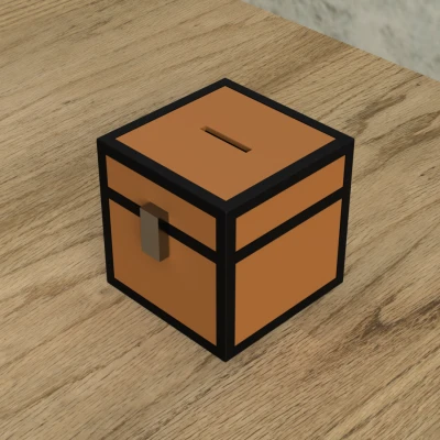 Rương Minecraft - Dùng làm heo đất hoặc hộp nhỏ