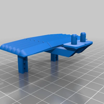 Bộ Chuyển Đổi Trụ Cột Thân Xe - Team Associated Reflex 14T trên Traxxas Mini Revo