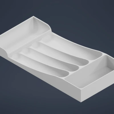 Khay Cắm Dao Nĩa 12x25x3