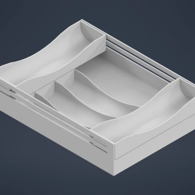 Khay Cắm Dao Nĩa 29x39x8.5