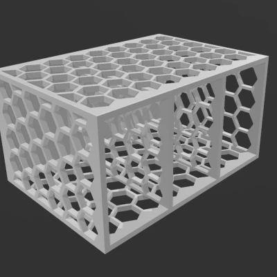 Rổ Dao Dĩa Hình Lục Giác Honeycomb