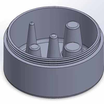 Hộp Du Lịch Cho Nhẫn, Có Nắp Vặn