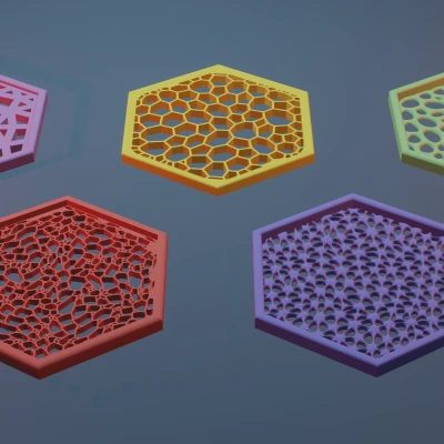 Bộ Đế Lót Ly Voronoi