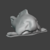 Mô hình 3D cá blobfish - Thumbnail 2