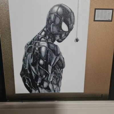 Mô Hình Spider Man Hueforge