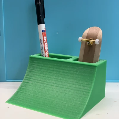 Khuôn Ramp Quarterpipe Ván Trượt Ngón Tay Để Bàn