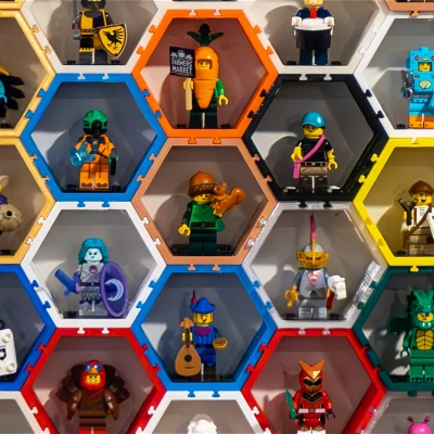 Khung lục giác cho minifig LEGO (mẫu làm lại)