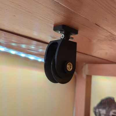 Bánh xe ròng rọc đựng filament