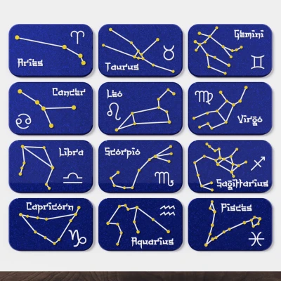 Nam Châm Hình 12 Cung Hoàng Đạo