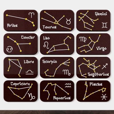 Nam Châm Hình 12 Cung Hoàng Đạo