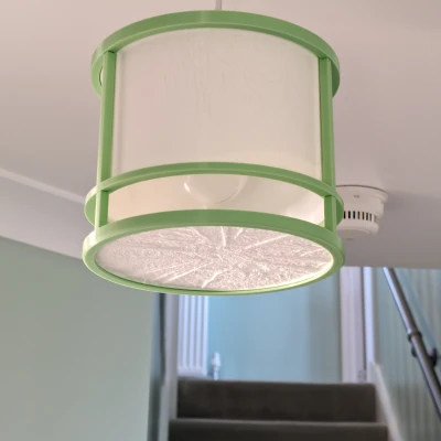 Chao Đèn Trần Lithophane - Khu Rừng