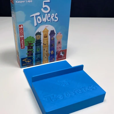 Khay đựng 5 THÁP có vách ngăn bài