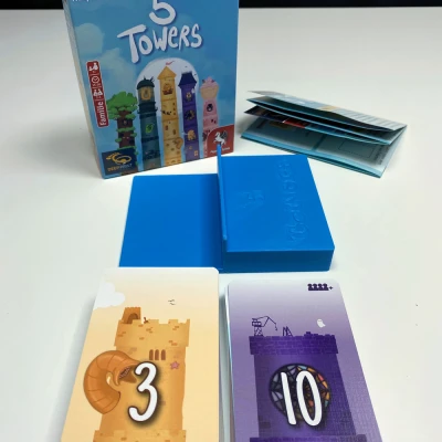 Khay đựng 5 THÁP có vách ngăn bài