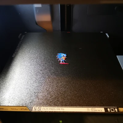 Sonic the Hedgehog (Mô hình 3D in màu)