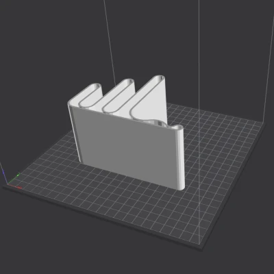 Chân đế điện thoại di động kiểu dáng hiện đại, uốn lượn