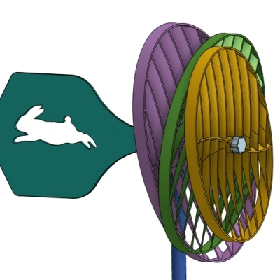 Cối Xay Gió Elliptical - Chong Chóng Tùy Chỉnh