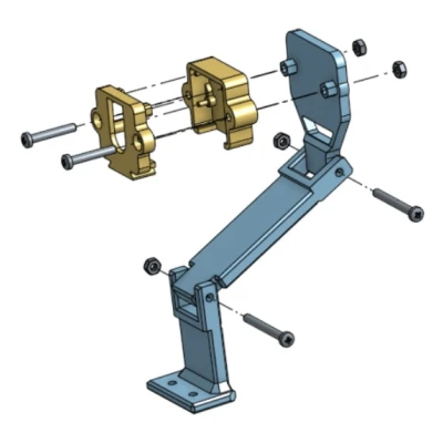 Đế Giữ Camera Raspberry Pi Module 3 (CM3) (Có Thể Chỉnh)