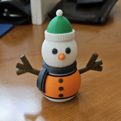 Tay người tuyết cho snowman 3d-printy (và có thể cả bí ngô)