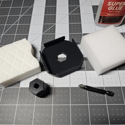 Giá Đỡ Bọt Biển Tẩy Xoá Ma Thuật Chạy Bằng Máy Khoan