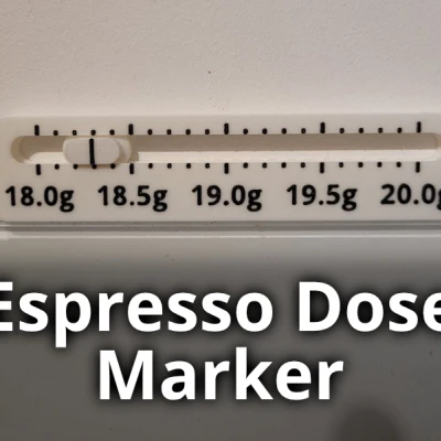 Dấu Đánh Dấu Liều Lượng Espresso