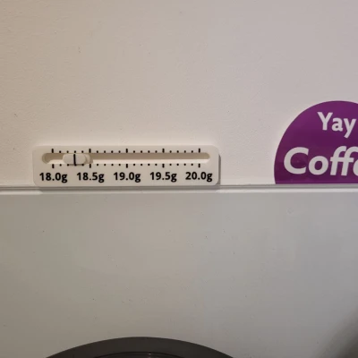 Dấu Đánh Dấu Liều Lượng Espresso