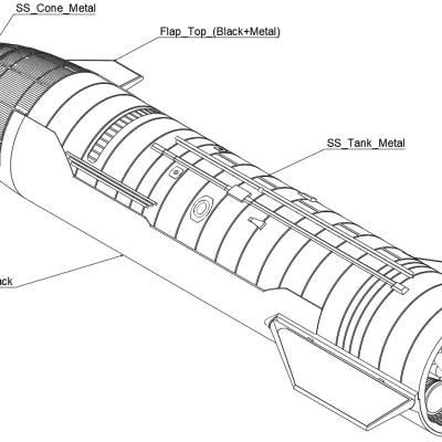 Mô hình STARSHIP S24/B7 SpaceX