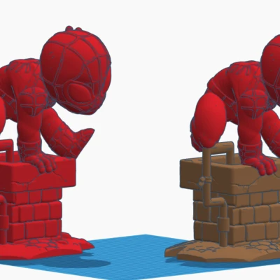 chàng nhện nhỏ in một mảnh