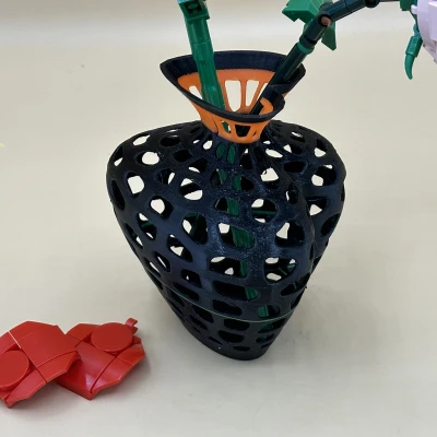 Chậu Hoa Hồng Hình Trái Tim Dành Cho Hoa Giả