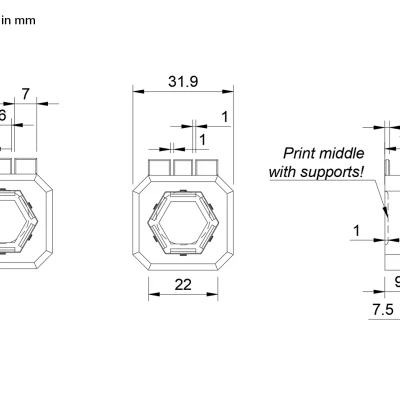 Giá treo tường HSW cho drone DJI Mavic Pro 2