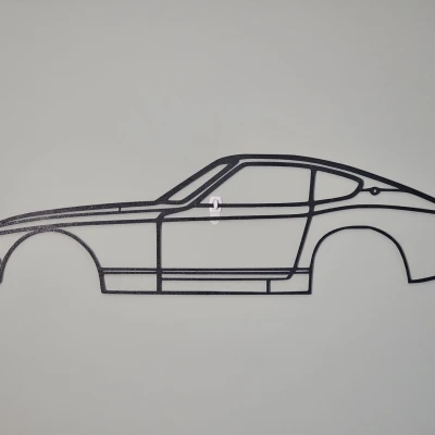 Nghệ Thuật Treo Tường Hình Bóng Datsun 280Z