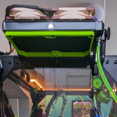 Giá Đỡ Tản Nhiệt Nước 240mm Cho Thanh Nhôm 2020/3030