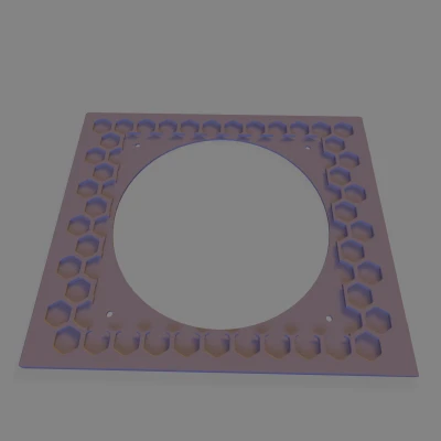 Tấm ốp lưng V0.x kèm quạt 140mm làm mát