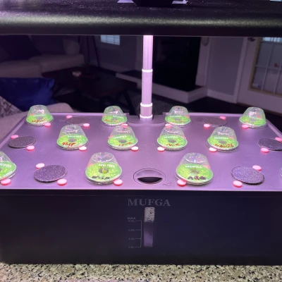 MUFGA Nút Bịt Lỗ Thanh Chống Hệ Thống Thủy Canh Trong Nhà