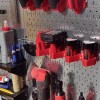 Giá đỡ Dụng cụ & Pin Milwaukee M12 cho Wall Control / Pegboard - Thumbnail 4