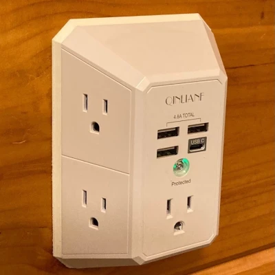 Miếng Đệm Tường Cho Bộ Chia Ổ Cắm 5 Lỗ