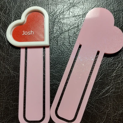 Bookmark Hình Trái Tim/Tình Yêu