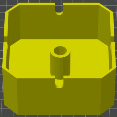 Gạt Tàn Vuông Có Dập Lửa