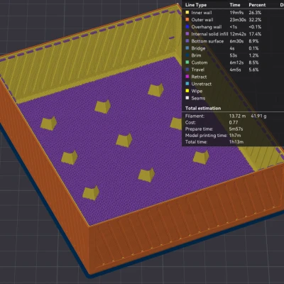 Hộp Đựng Túi Hút Ẩm In Nhanh