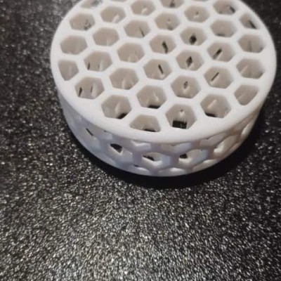 Puck Khúc Côn Cầu Lục Giác Không Khí V2 (Mạnh Hơn)