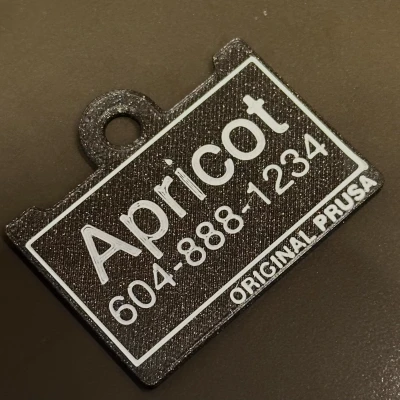 DOOD! Thẻ Tên Chó Cho Tấm Build Magnetic Prusa